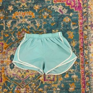 Nike light blue athletic shorts short’